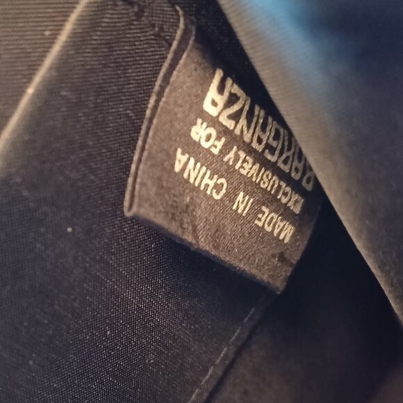 Vintage Black Crocodile Coquette Mini Messenger Bag w/ Baby Pink Twilly - Picture 9 of 15